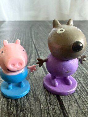 Peppa Pig George & Danny Dog Figure Lot